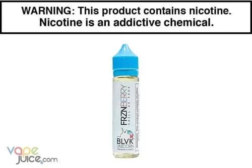 STRAWBERRY MENTHOL BY BLVK UNICORN 60ML