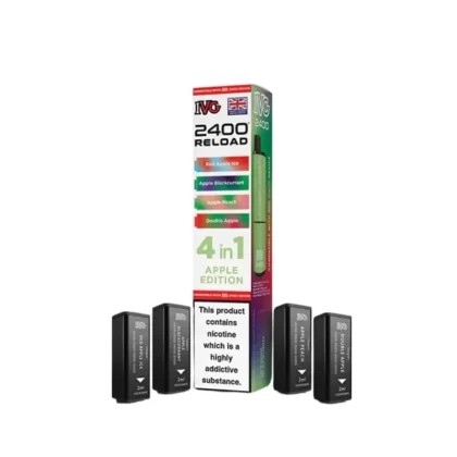 IVG 2400 Reload 4 in 1 Prefilled Pods - Blue Edition