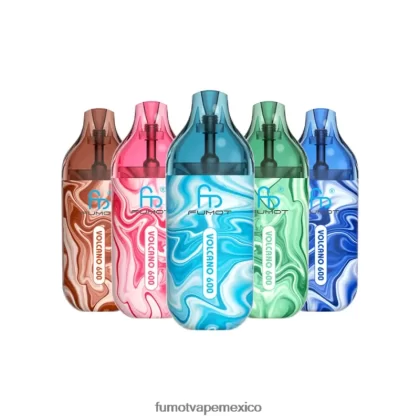 Fumot Volcano Vape desechable compatible con 600 tpd – 2 ml (juego de 3 piezas) cereza limón menta H0XPTX299 Fumot Flavors