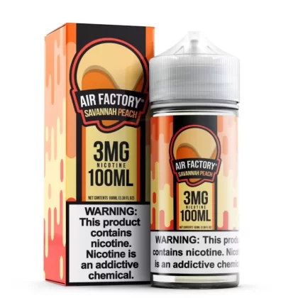 Air Factory Savannah Peach eJuice - Vape Product; Vape Product, Vape Product