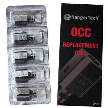 Kanger SubTank OCC Replacement Coils (0.5Ω) - 3 Pieces, 5 Pieces