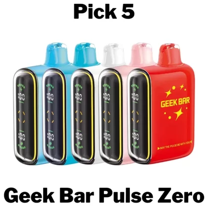Geekbar Pulse 15000 Zero Nicotine Disposable Vape Pick 5
