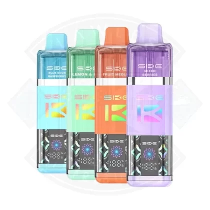 SKE Crystal 30K Pro Max Plus Prefilled Vape Kit - Flavours#Berry Edition>Blue Edition>Blue Razz Lemonade>Blue Sour Raspberry>Blueberry Raspberry>Bubble Cherry>Bubblegum Edition>Cherry Editio