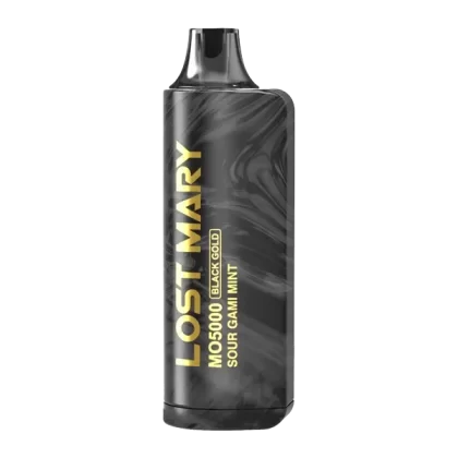 Sour Gami Mint- Lost Mary MO5000 *BLACK EDITION* - VAP; Vape Product; 5 Pack, Single
