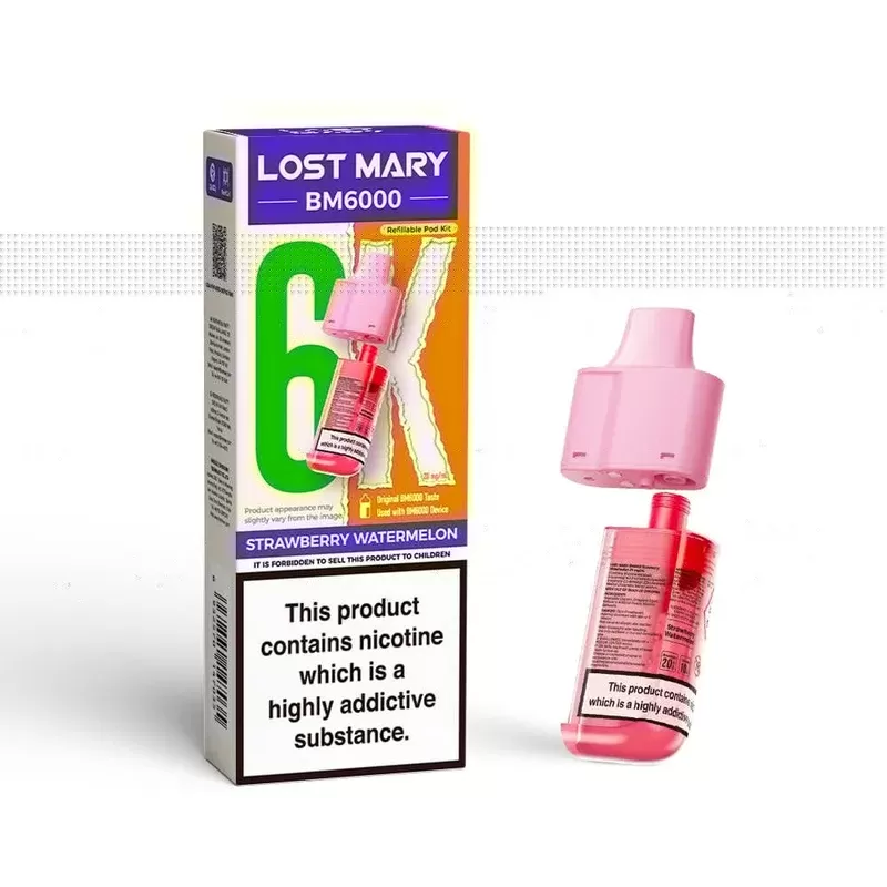 Lost Mary BM6000 Strawberry Watermelon Pods