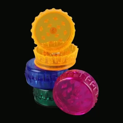 Acrylic 2-Piece Grinder – 24 Pack