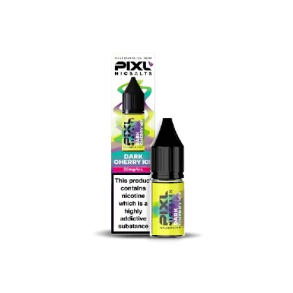 PIXL Nic Salt E-Liquid Dark Cherry Ice 10ml - Nicotine Strength#20mg>10mg (0A7AA6)