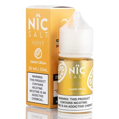 Nic Salt – Lemon Cream – GOST Vapor – 30mL
