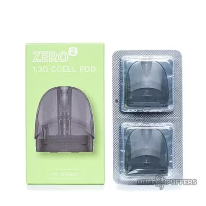 Vaporesso Zero 2 Pods - 2 Pack; 1.0 Ohm Mesh, 1.3 Ohm CCELL (908CAC)