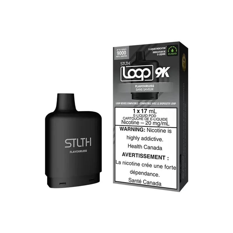 STLTH LOOP 2 POD 9K – FLAVOURLESS