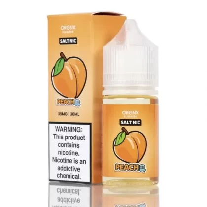 ORGNX Salt Peach CHILLED Vape e-Liquid 30mL - Beyondvape