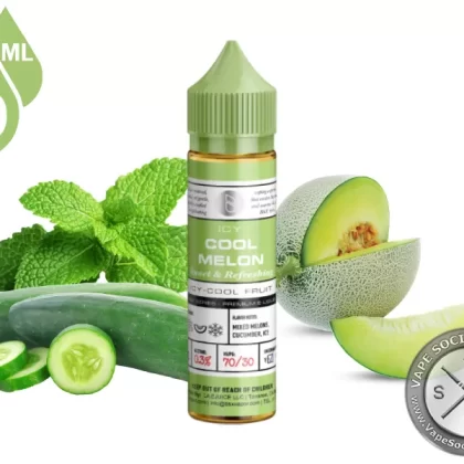 ICY Cool Melon GLAS BSX VAPOR SERIES 60ml