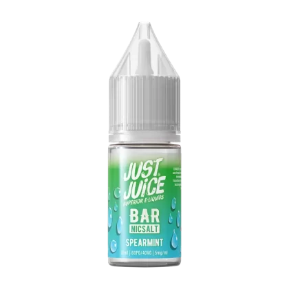 Spearmint Nic Salt by Just Juice Bar - 10mg - Vape Product (18BA13)