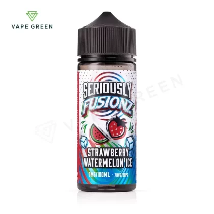 Strawberry Watermelon Ice Shortfill E-Liquid by Seriously Fusionz 100ml - Eliquidsupply