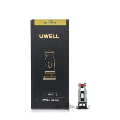 Uwell PA Coils - 0.3 ohm Mesh (25-35W), 0.8 ohm Mesh (15-18W)