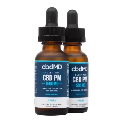 CBDMD – CBD PM Broad Spectrum Tincture – Berry