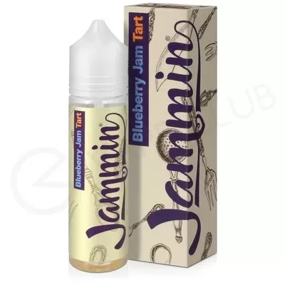 Blueberry Jam Tart Shortfill E-Liquid by Jammin 50ml