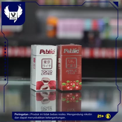 PUBLIC JAPAN SERIES LIQUID FREEBASE - 3 mg / 6 mg / 100 ml