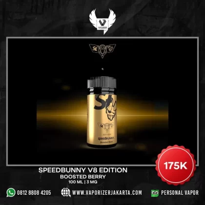 SPEEDBUNNY V8 BOOSTED BERRY 100 ML - 3 mg / 100 ml
