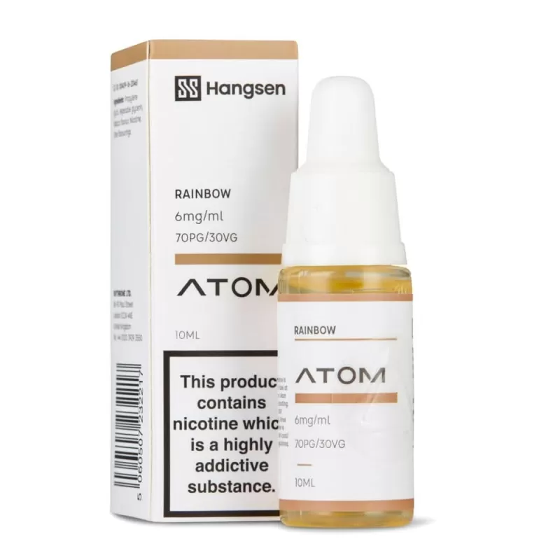 Rainbow E-Liquid Atom Series by Hangsen (10ml) - 3mg