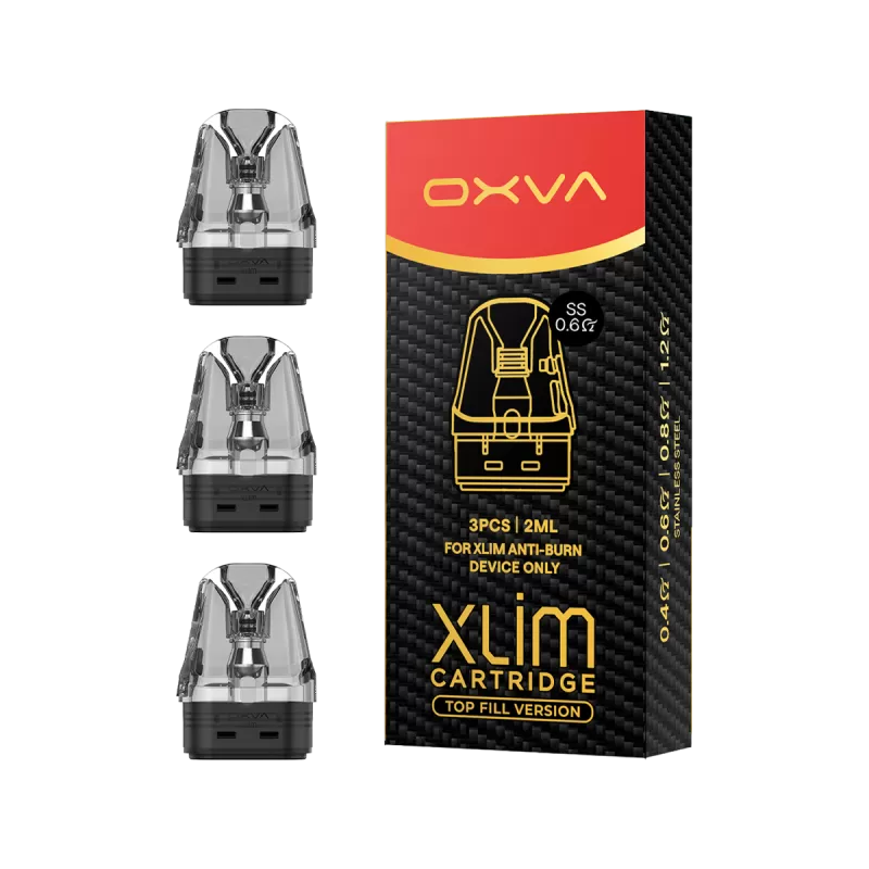 OXVA Xlim Stainless Steel Pod - 0.8 Ohm - Vapeshop Co - Image 2