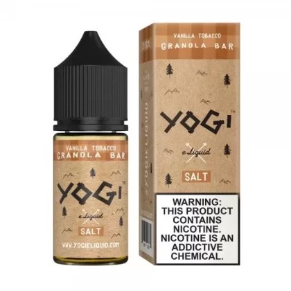 Yogi Salt Nic Juice | Vanilla Tobacco Granola Bar