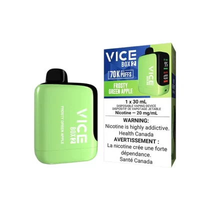 VICE BOX 2 DISPOSABLE – FROSTY GREEN APPLE