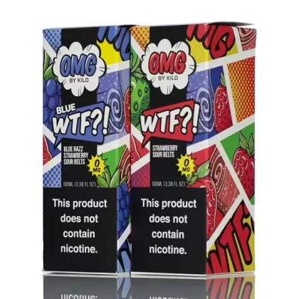 OMG E-Liquid - No Nicotine E-liquids - 100ml - WTF