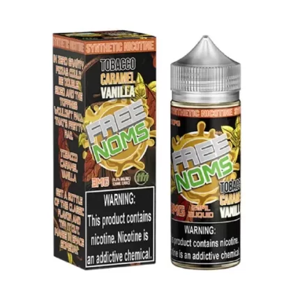 Free Noms - Tobacco Caramel Vanilla - 120ML E-Liquid - 0MG