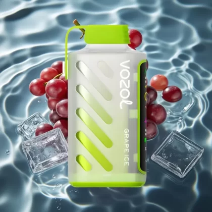 VOZOL Gear Power 20000 Puffs Grape Ice Disposable Vape with S.i.L.C. Tech & Dual Mesh Coil - Bangvapeaustralia