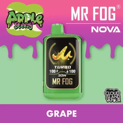MR FOG NOVA 36K Disposable Vape – Apple Steezy Grape