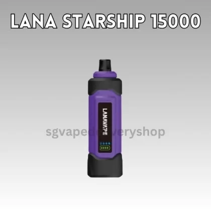 Lana Starship 15000 Puffs - Peach Bubblegum