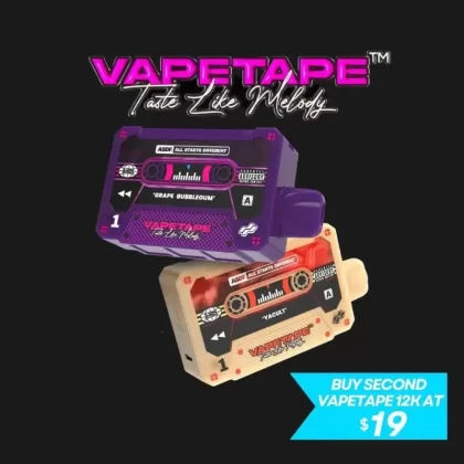 VAPETAPE 12,000 Puffs - Yacult