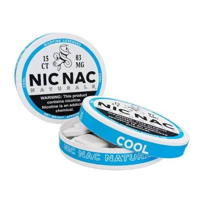 Nic Nac Cool Nicotine Lozenges - 6 mg - Medium Strength