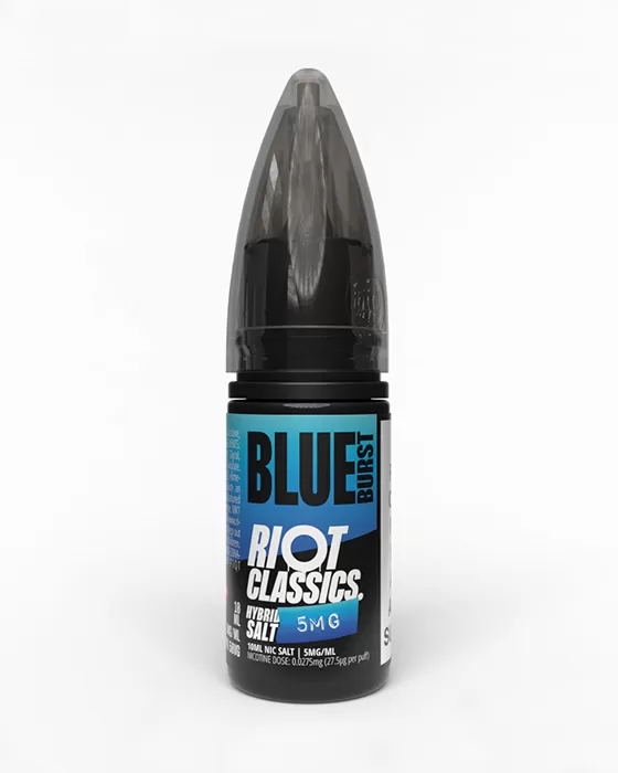 Blue Burst Hybrid Salt E-Liquid - Riot Classics - 10mg - PG 50%