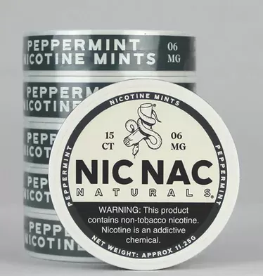 Buy Nic Nac Peppermint 6mg No Tobacco Nicotine Pouch Online