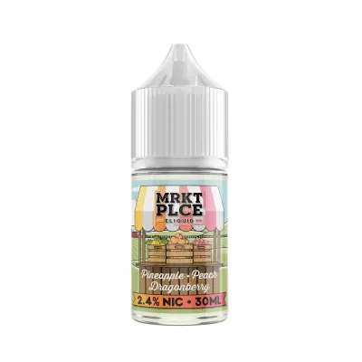 PINEAPPLE PEACH DRAGON BERRY MRKT PLCE Salt Nic - Vaporworldbd