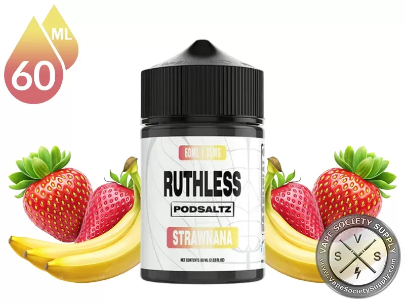 Strawnana Ruthless Essentials Pod Salt 60ml