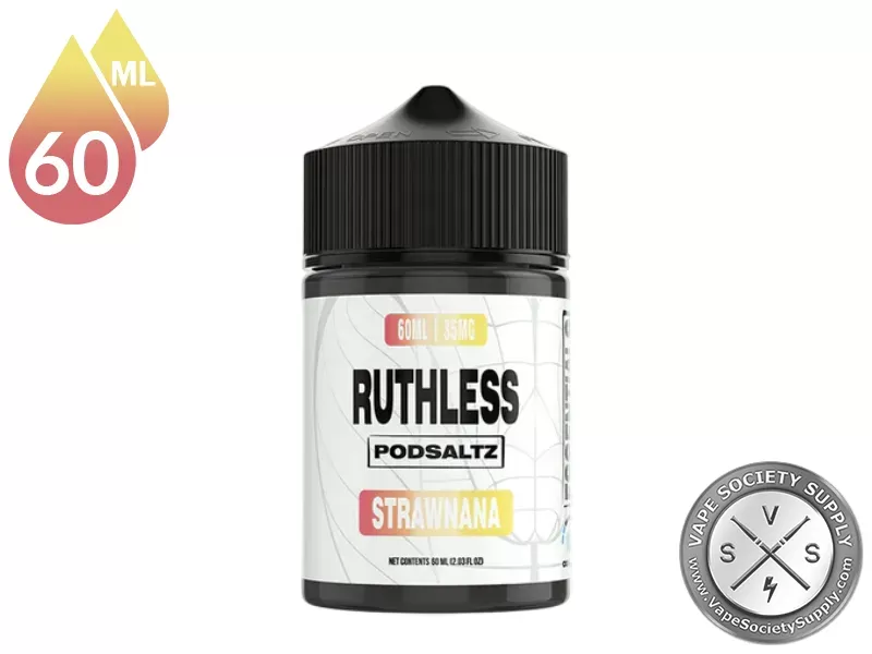 Strawnana Ruthless Essentials Pod Salt 60ml - Image 3