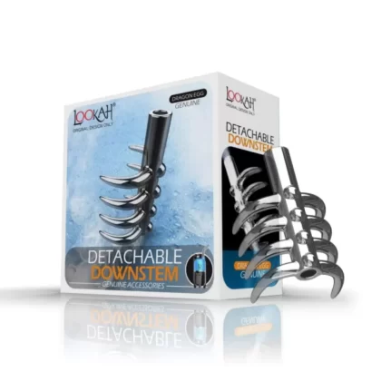 Lookah Dragon Egg Perc Clear Black - Ecigmafia