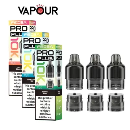 Feoba Pro Plus 10K Pods - Fizzy Cherry - Vapourdeal Co