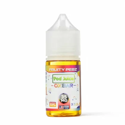 Pod Juice X Oxbar – Fruity Pebz 30mL Salt Nic Pre-Steeped