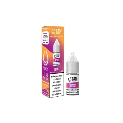 Pukka Juice Berry Blast 5000 E Liquid - Nicotine Strength#20mg>10mg (399F9D)