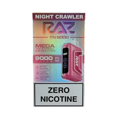 Night Crawler – RAZ TN9000 – Zero Nicotine