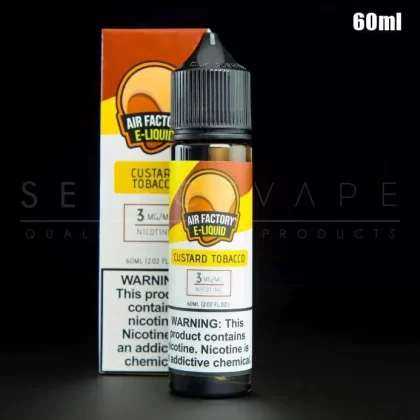 Air Factory – Custard Tobacco Eliquid 60ml