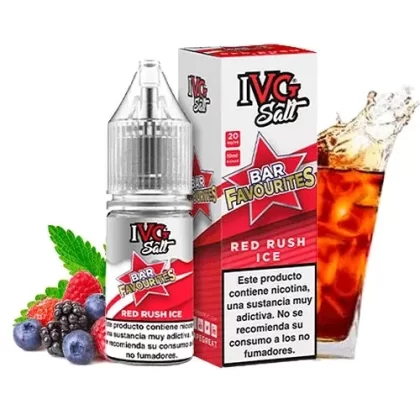 Red Rush Ice Vape Juice – Nic Salt 10ml | IVG Bar Favourites