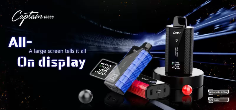 iJoy Captain 10000 - Banana Pinacolada - Image 2