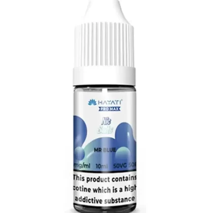Hayati Pro Max Mr Blue Nic Salt Vape Juice - 10mg
