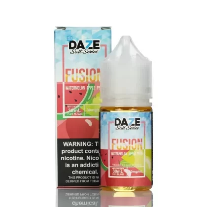 7 Daze Fusion TFN Salt - Watermelon Apple Pear ICED - 30ml - 30mg