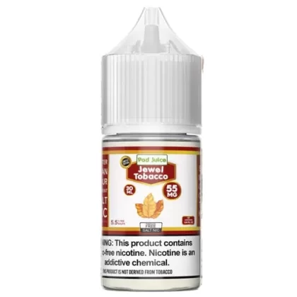 Pod Juice Jewel Tobacco TF 30ml Nic Salt Vape Juice - Vape Product, Vape Product